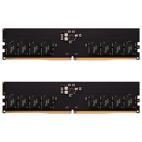 Team TED516G4800C40DC016 [16GB (8GBx2) ELITE DDR5 4800MHz (PC5-38400) U-DIMM CLL40-40-40-77 1.1V 288Pin]