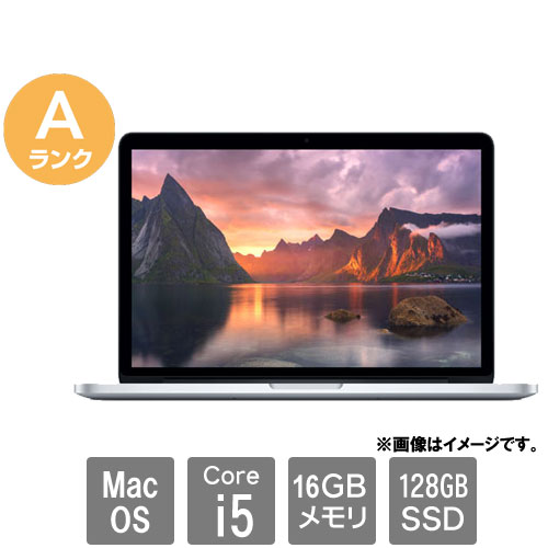 Apple ★中古パソコン・Aランク★C02Q90U9FVH4 [MacBook Pro 12.1(Core i5 16GB SSD128GB 13.3 MacOS)]