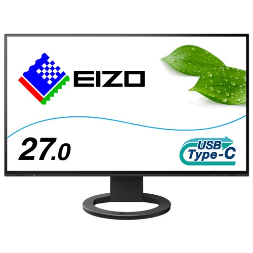 ナナオ（EIZO） FlexScan EV2781-BK [液晶ディスプレイ 27型/2560×1440/ブラック]