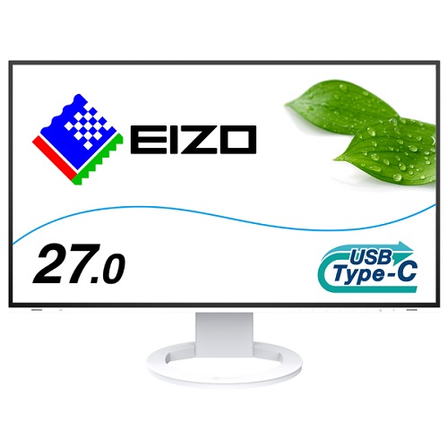 ナナオ（EIZO） FlexScan EV2781-WT [液晶ディスプレイ 27型/2560×1440/ホワイト]