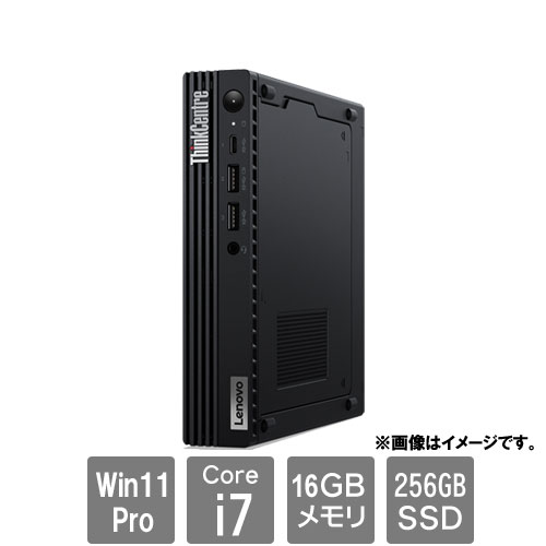 レノボ・ジャパン 11XJS00700 [ThinkCentre M80q Tiny(i7-12700T 16GB SSD256GB Win11Pro64)]