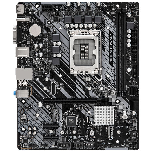 ASRock H610M-HDV/M.2 [Intel H610/LGA1700/DDR4/Micro ATX]