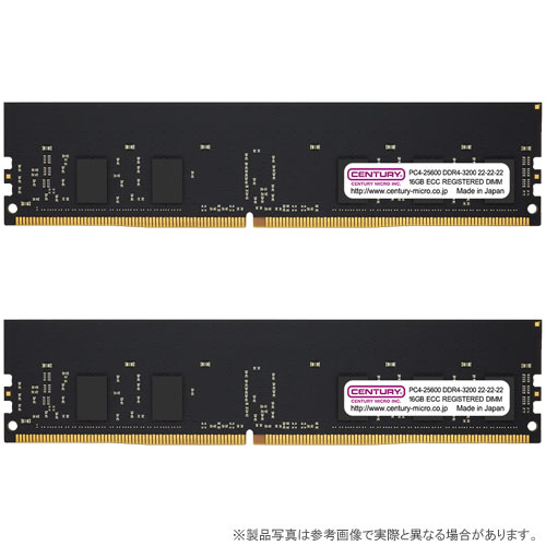 CB16GX2-D4RE320081 [32GB kit (16GBx2) DDR4-3200 (PC4-25600) ECC Reg DIMM Single Rank 2048Mx8]