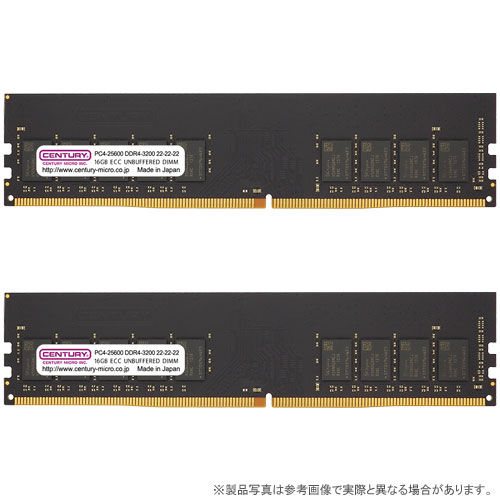 CB16GX2-D4UE3200H [32GB kit (16GBx2) DDR4-3200 (PC4-25600) ECC Unbuffered DIMM Single Rank 2048Mx8]