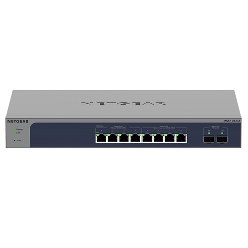 NETGEAR MS510TXM-100AJS [マルチギガ8ポートSFP+ 2スロット スマートスイッチ]