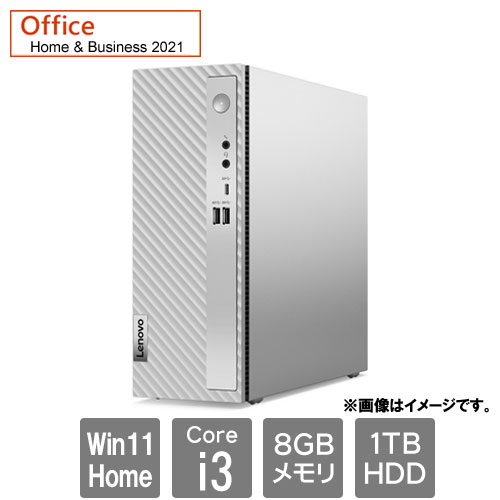 レノボ・ジャパン ideacentre 370 90SM0061JP [Lenovo IdeaCentre 370i(Core i3 8GB HDD1TB DVD±RW Win11Home H&B2021)]