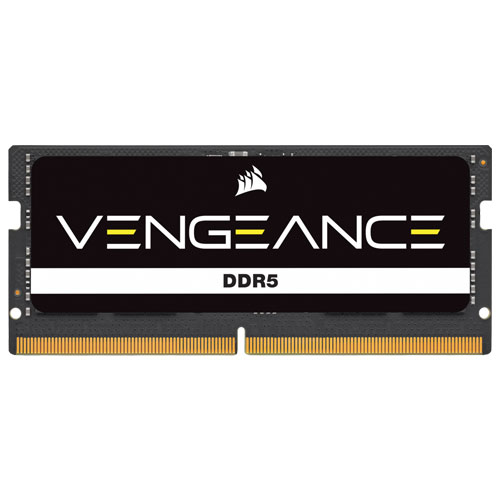 コルセア CMSX32GX5M1A4800C40 [VENGEANCE SODIMM DDR5 PC5-38400 (4800MHz) 32GB 1枚組 CL40-40-40-77 1.10V]