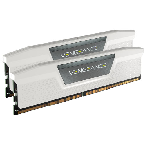 コルセア CMK32GX5M2B5200C40W [VENGEANCE DDR5 PC5-41600 (5200MHz) 16GB 2枚組 CL40-40-40-77 1.25V WHITE]