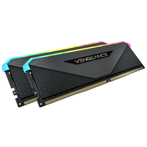 コルセア CMN16GX4M2Z4000C18 [VENGEANCE RGB RT DDR4 PC4-32000 (4000MHz) 8GB 2枚組 CL18-22-22-42 1.35V For AMD]