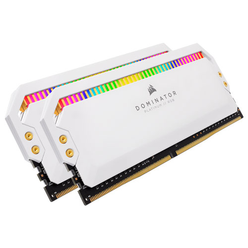 コルセア CMT32GX4M2E3200C16W [DOMINATOR PLATINUM RGB DDR4 3200MHz 16GB 2枚組 CL16-20-20-38 1.35V WHITE]