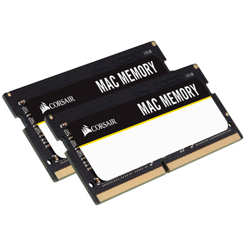 コルセア CMSA64GX4M2A2666C18 [Mac Memory SODIMM DDR4 PC4-21300 (2666MHz) 32GB 2枚組 260Pin 1.2V]