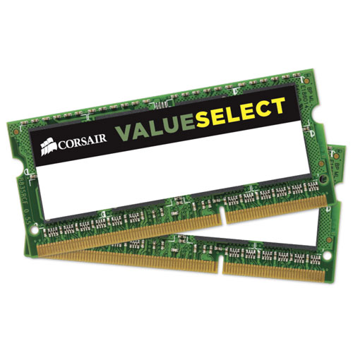 コルセア CMSO8GX3M2C1600C11 [VALUE SELECT SODIMM DDR3L PC3-12800 (1600MHz) 4GB 2枚組 204Pin 1.35V]