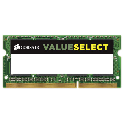 CMSO8GX3M1C1600C11 [VALUE SELECT SODIMM DDR3L PC3-12800 (1600MHz) 8GB 1枚組 204Pin 1.35V]