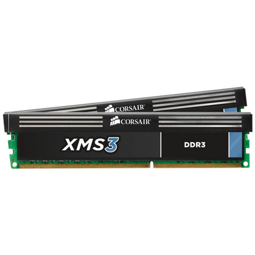 コルセア CMX16GX3M2A1333C9 [XMS3 DDR3 PC3-10600 (1333MHz) 8GB 2枚組 CL9-9-9-24 1.50V]