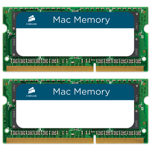 コルセア CMSA16GX3M2A1333C9 [Mac Memory SODIMM DDR3 PC3-10600 (1333MHz) 8GB 2枚組 204Pin 1.5V]
