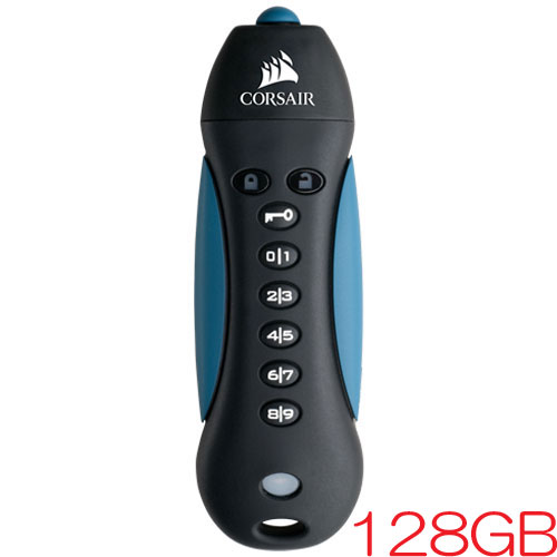 コルセア CMFPLA3B-128GB [Flash Padlock 3 USB 3.0 Secure Flash Drive 128GB]