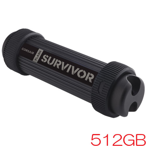 コルセア CMFSS3B-512GB [Flash Survivor Stealth USB 3.0 Flash Drive 512GB ブラック]