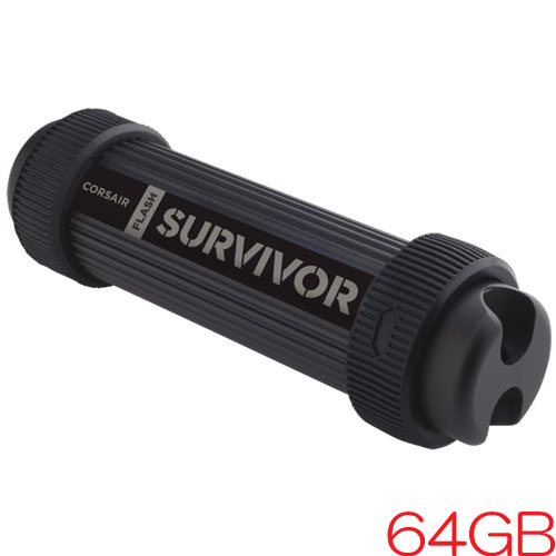 コルセア CMFSS3B-64GB [Flash Survivor Stealth USB 3.0 Flash Drive 64GB ブラック]