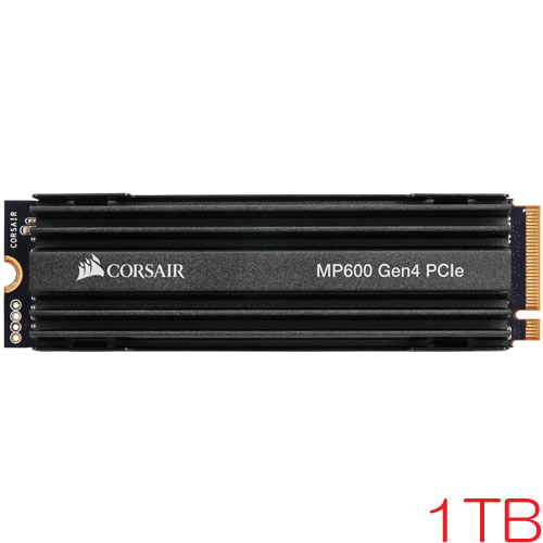 コルセア CSSD-F1000GBMP600R2 [1TB SSD MP600 M.2(2280) NVMe PCIe Gen 4.0 x4 3D TLC 1800TBW 5年保証]