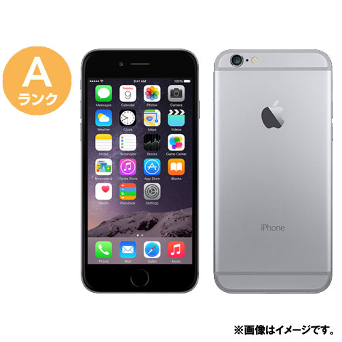 Apple ★中古スマートフォン・Aランク★MQ3D2J/A [iPhone 6 32GB(シルバー)]