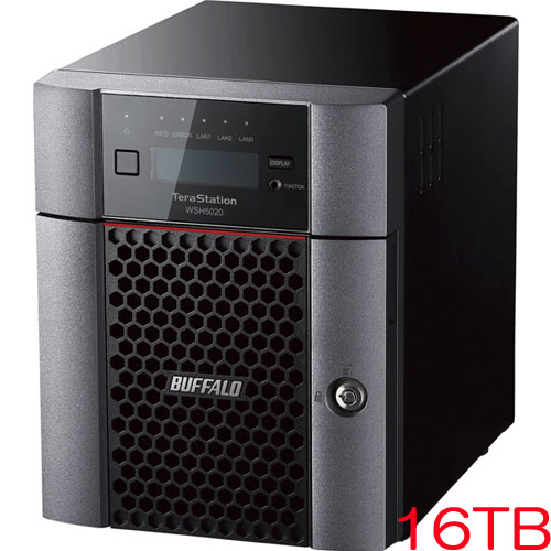 バッファロー WSH5420DN16W2 [TeraStation WSS2022WG Desk 4ベイNAS 16TB]