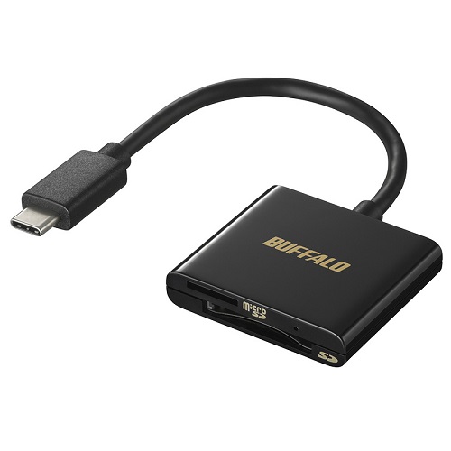 BSCR110U3CBK [USB3.2 Gen1 Type-C カードリーダー ブラック]