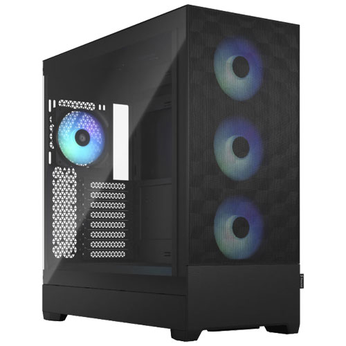 FD-C-POR1X-06 [E-ATX フルタワーケース Pop XL Air RGB Black TG Clear Tint]