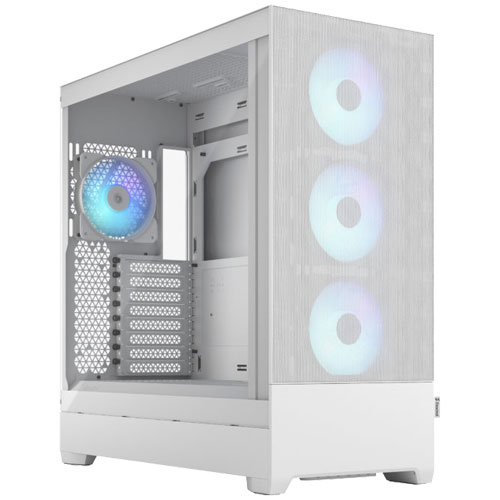 Fractal Design FD-C-POR1X-01 [E-ATX フルタワーケース Pop XL Air RGB White TG Clear Tint]