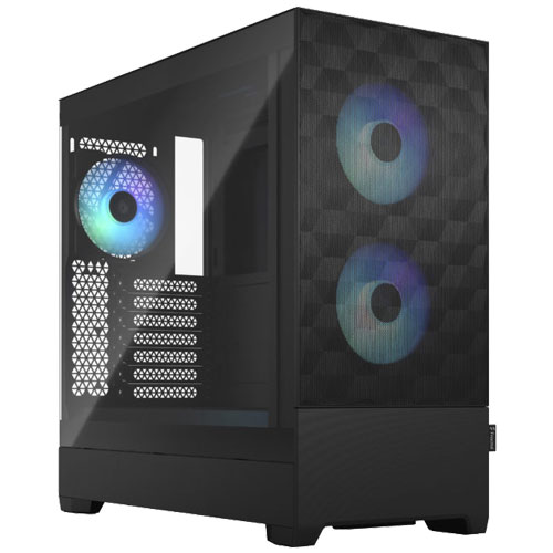 Fractal Design FD-C-POR1A-06 [ATX ミドルタワーケース Pop Air RGB Black TG Clear Tint]