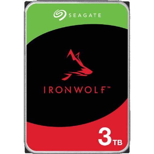 シーゲート ST3000VN006 [NAS向けHDD IronWolf（3TB 3.5インチ SATA 6G 5400rpm 256MB CMR）]