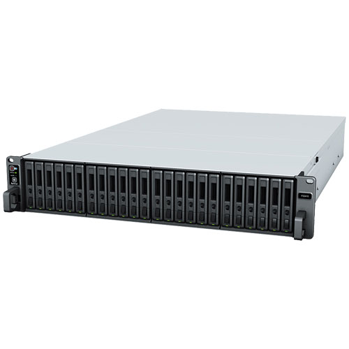 Synology FS3410 [FlashStation 2U24ベイNAS Xeon D-1541 16GBメモリ 10GbEｘ2＋GbEｘ4 PCIe拡張 SATA対応 冗長電源]