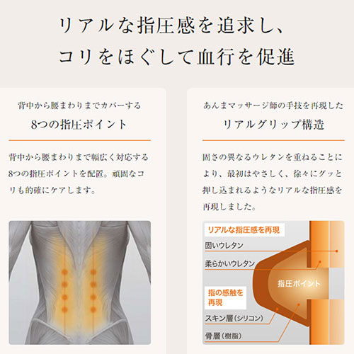 e-TREND｜MTG BS-SH2240F-B [至福の指圧体験 Style SHIATSU スタイル