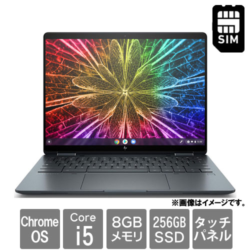 HP 6Z0R4PA#ABJ [DflyCE (Core i5-1245U 8GB SSD256GB 13.5WUXGA+タッチ 5G Chrome OS)]