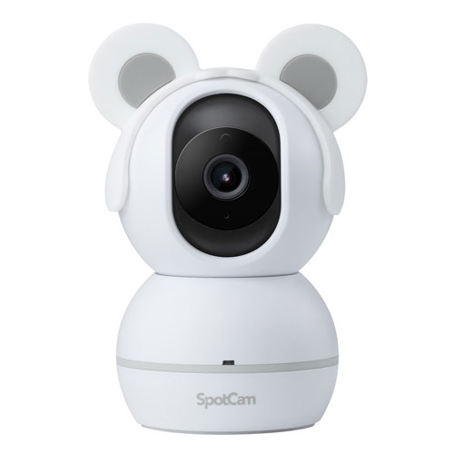 SpotCam SpotCam Baby Cam [ベビーモニタリングカメラ パンチルト 赤ちゃん追跡 危険エリア検知 双方向通話]