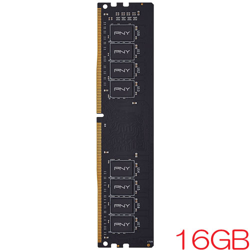 PNY MD16GSD4320016-TB [16GB DDR4-3200 (PC4-25600) Unbuffered DIMM 288pin CL16 1.35V XMP対応]
