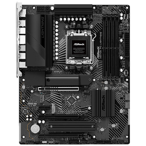 ASRock X670E PG Lightning [AMD X670/Socket AM5/DDR5/USB 3.2 Type-C/2.5GbE/11ax/ATX Thunderbolt AIC対応]