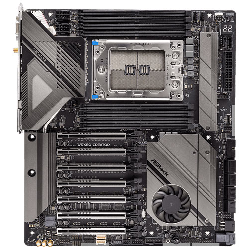 e-TREND｜ASRock WRX80 Creator [AMD WRX80/sWRX8/DDR4/Thunderbolt 4 (USB 4 ...