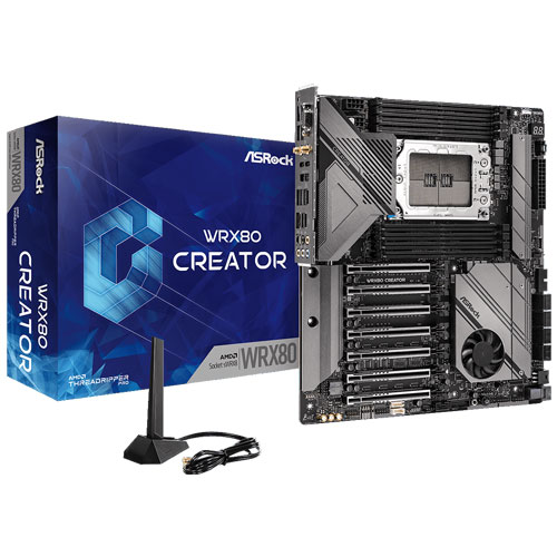 e-TREND｜ASRock WRX80 Creator [AMD WRX80/sWRX8/DDR4/Thunderbolt 4 (USB 4 ...