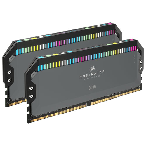 コルセア CMT32GX5M2B5200Z40 [DOMINATOR PLATINUM RGB DDR5 5200MHz 16GB 2枚組 CL40-40-40-77 1.25V For AMD]