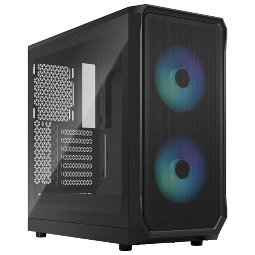 Fractal Design FD-C-FOC2A-03 [ATXミドルタワーケース Focus 2 RGB Black TG Clear Tint]