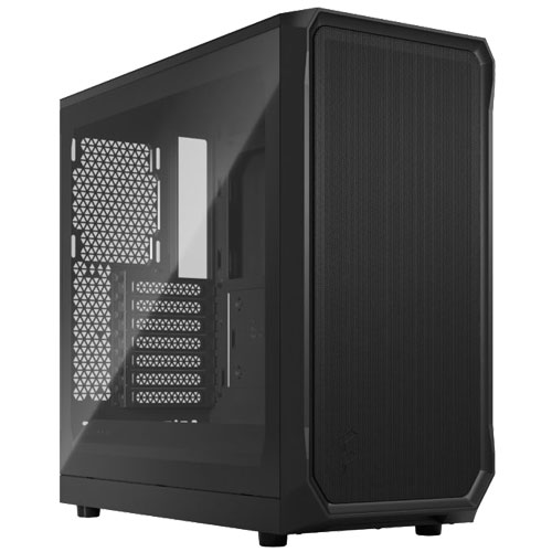 Fractal Design FD-C-FOC2A-01 [ATXミドルタワーケース Focus 2 Black TG Clear Tint]