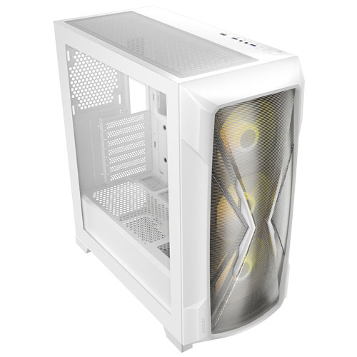 e-TREND｜ANTEC E-ATX ミドルタワーケース DP505 White ARGBファン3個搭載