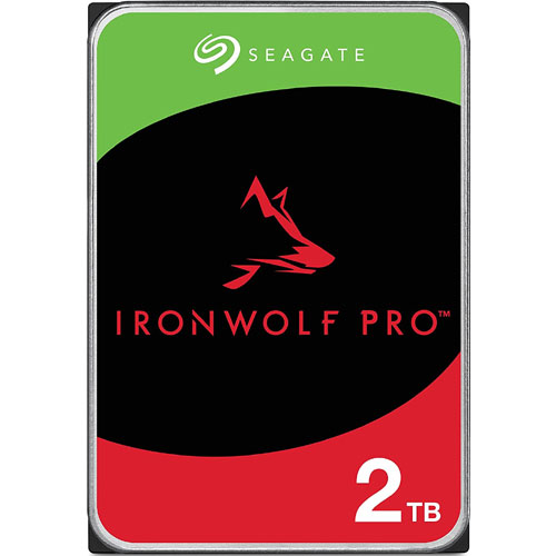 ST2000NT001 [NAS向けHDD IronWolf Pro（2TB 3.5インチ SATA 6G 7200rpm 256MB Air CMR）]