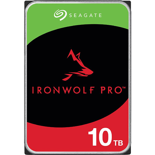 シーゲート ST10000NT001 [NAS向けHDD IronWolf Pro（10TB 3.5インチ SATA 6G 7200rpm 256MB Air CMR）]