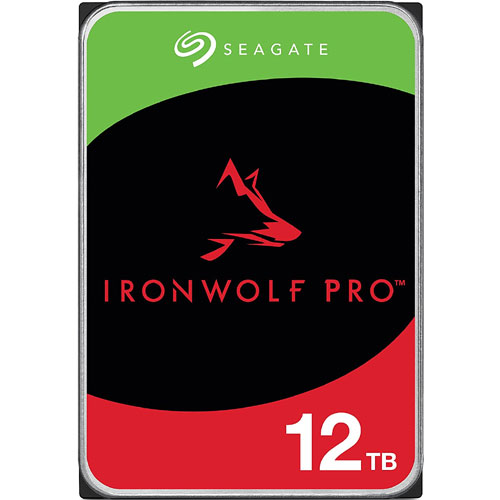 シーゲート ST12000NT001 [NAS向けHDD IronWolf Pro（12TB 3.5インチ SATA 6G 7200rpm 256MB Helium CMR）]