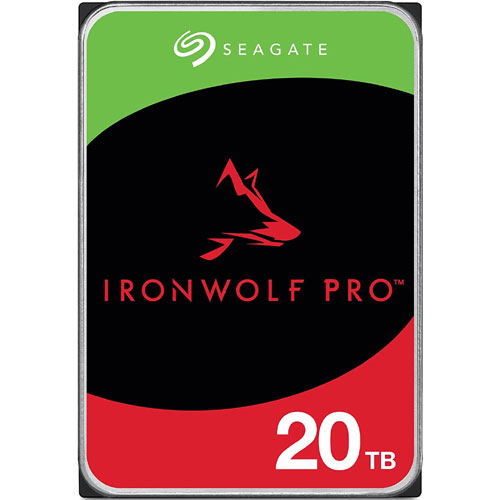 ST20000NT001 [NAS向けHDD IronWolf Pro（20TB 3.5インチ SATA 6G 7200rpm 256MB Helium CMR）]