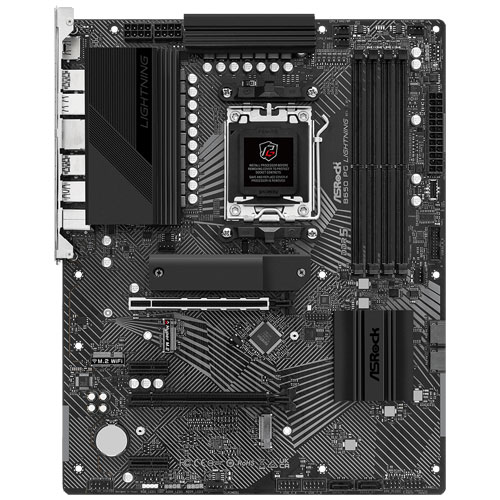 ASRock B650 PG Lightning [AMD B650/Socket AM5/DDR5/USB 3.2 Type-C/2.5GbE/ATX]