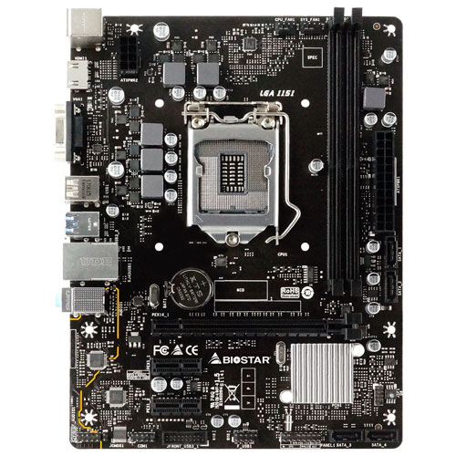 BIOSTAR H310MHP 3.0 [マザーボード Intel H310/LGA1151/DDR4/Micro ATX]