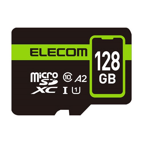 エレコム MF-SP128GU11A2R [microSDXCカード/データ復旧サービス2年付/128GB]