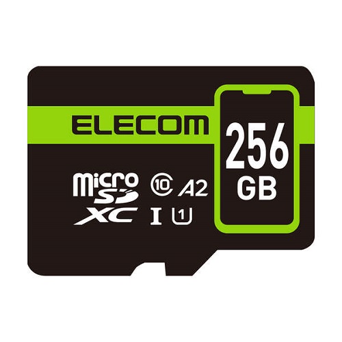 エレコム MF-SP256GU11A2R [microSDXCカード/データ復旧サービス2年付/256GB]